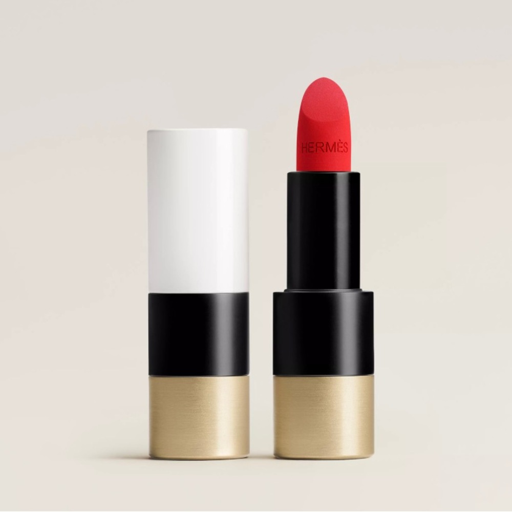 Hermès Rouge, Matte lipstick, Rouge Casaque
